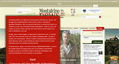 Desktop Screenshot of montalcinonews.com